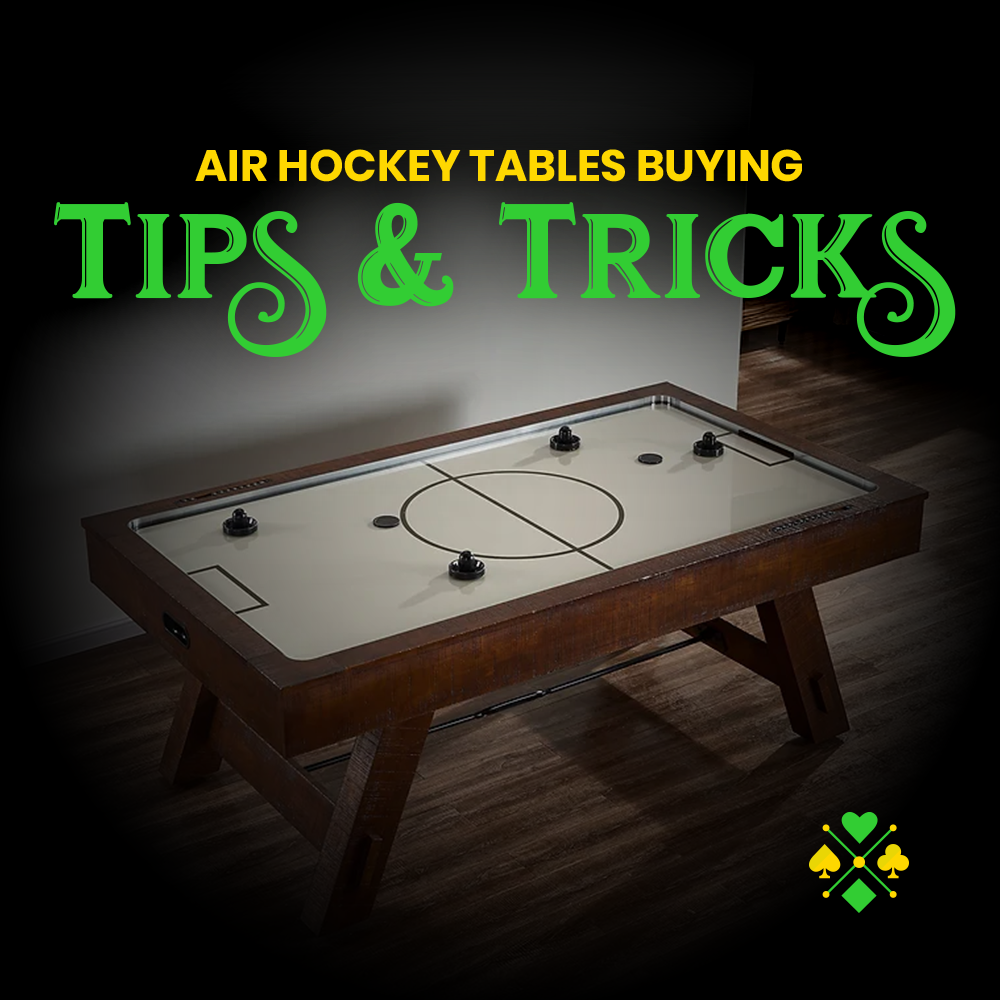 Air Hockey Tables Buying Tips & Tricks