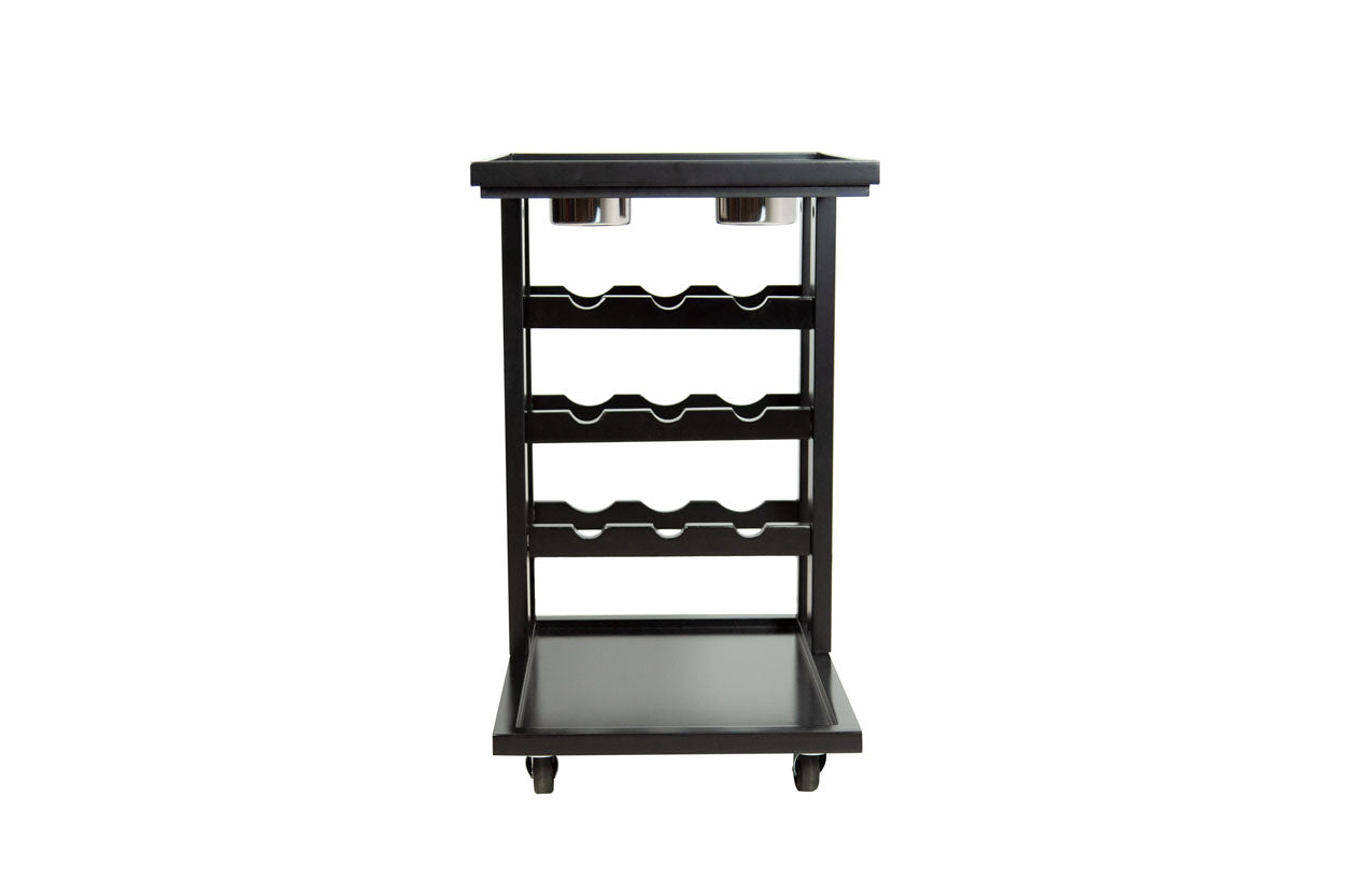 Beverage Cart In Black