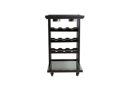 Beverage Cart In Black
