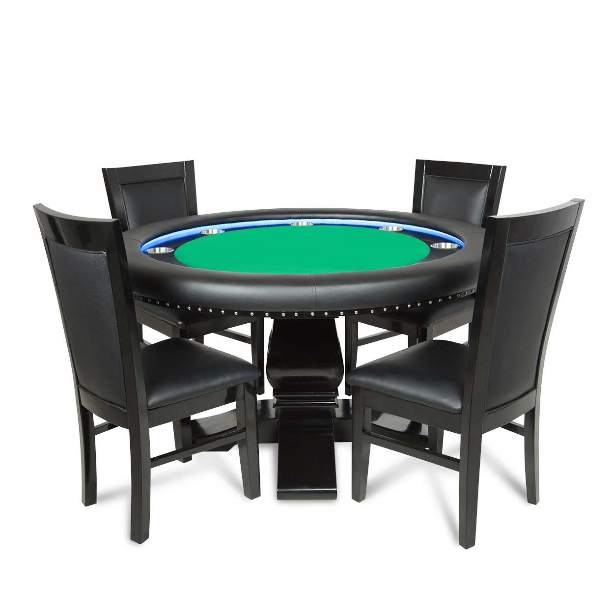 Ginza Poker Table - Black