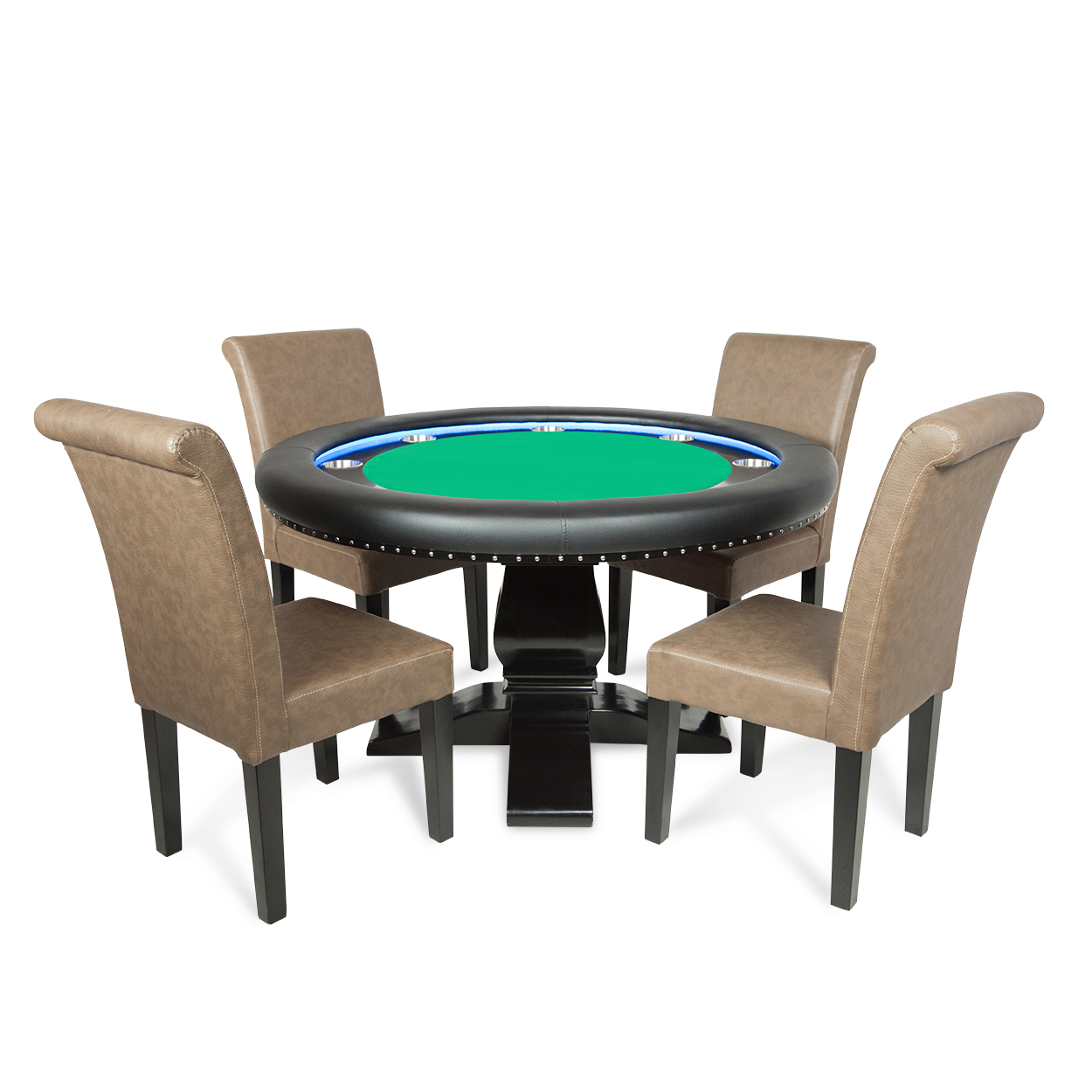 Ginza Poker Table - Black