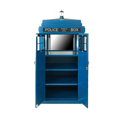 The BARDIS - English Police Booth Bar Cabinet - PBBRCB