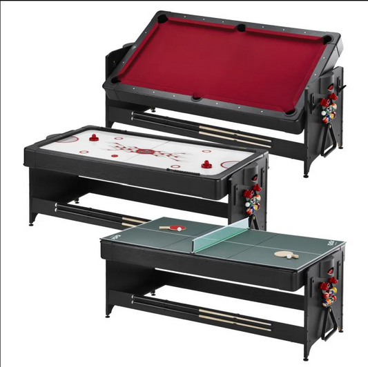 Fat Cat Original 3-in-1 7' Pockey™ Multi-Game Table