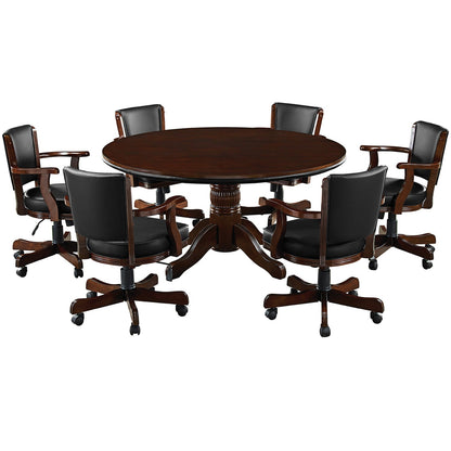 GTBL60 -  60" Round 2 in 1 Game Table & Dinning top