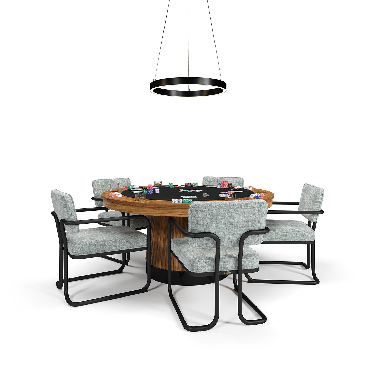 LEDGM-24 - 24" Round LED Table Light Fixture