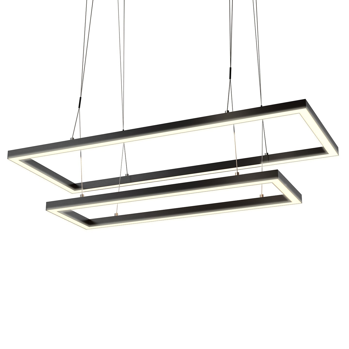 LEDGM-54 - 54" LED Double Rectangular Game Table Light Fixture