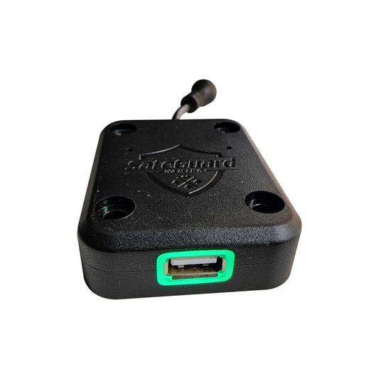 Mounted USB smart chargers