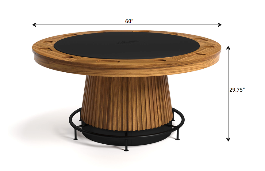 PRO60TBL - Prohibition 60" Poker Table