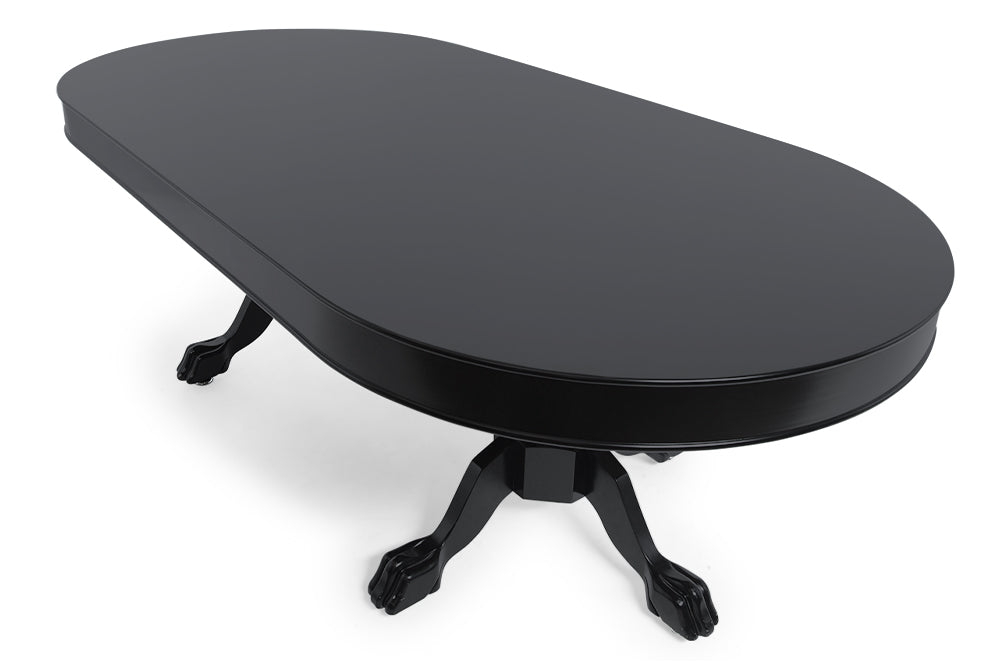 3-Leaf Oval Dining Top - Onyx