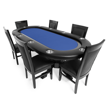 Elite Poker Table Onyx – Luxury Wood Poker Table