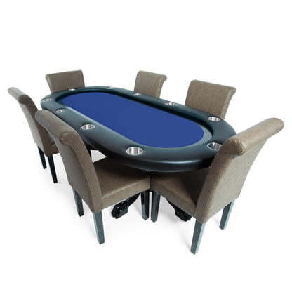 Elite Poker Table Onyx – Luxury Wood Poker Table