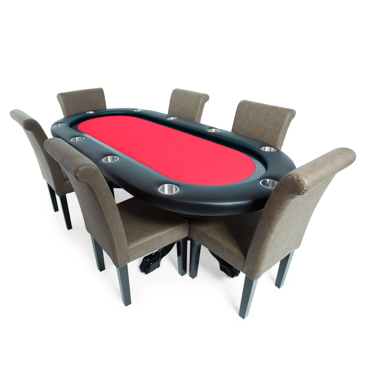 Elite Poker Table Onyx – Luxury Wood Poker Table