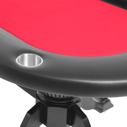 Elite Poker Table Onyx – Luxury Wood Poker Table