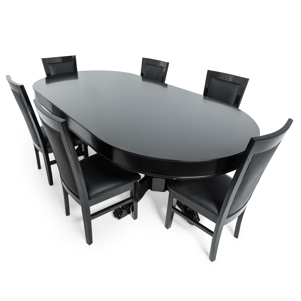 Elite Poker Table Onyx – Luxury Wood Poker Table