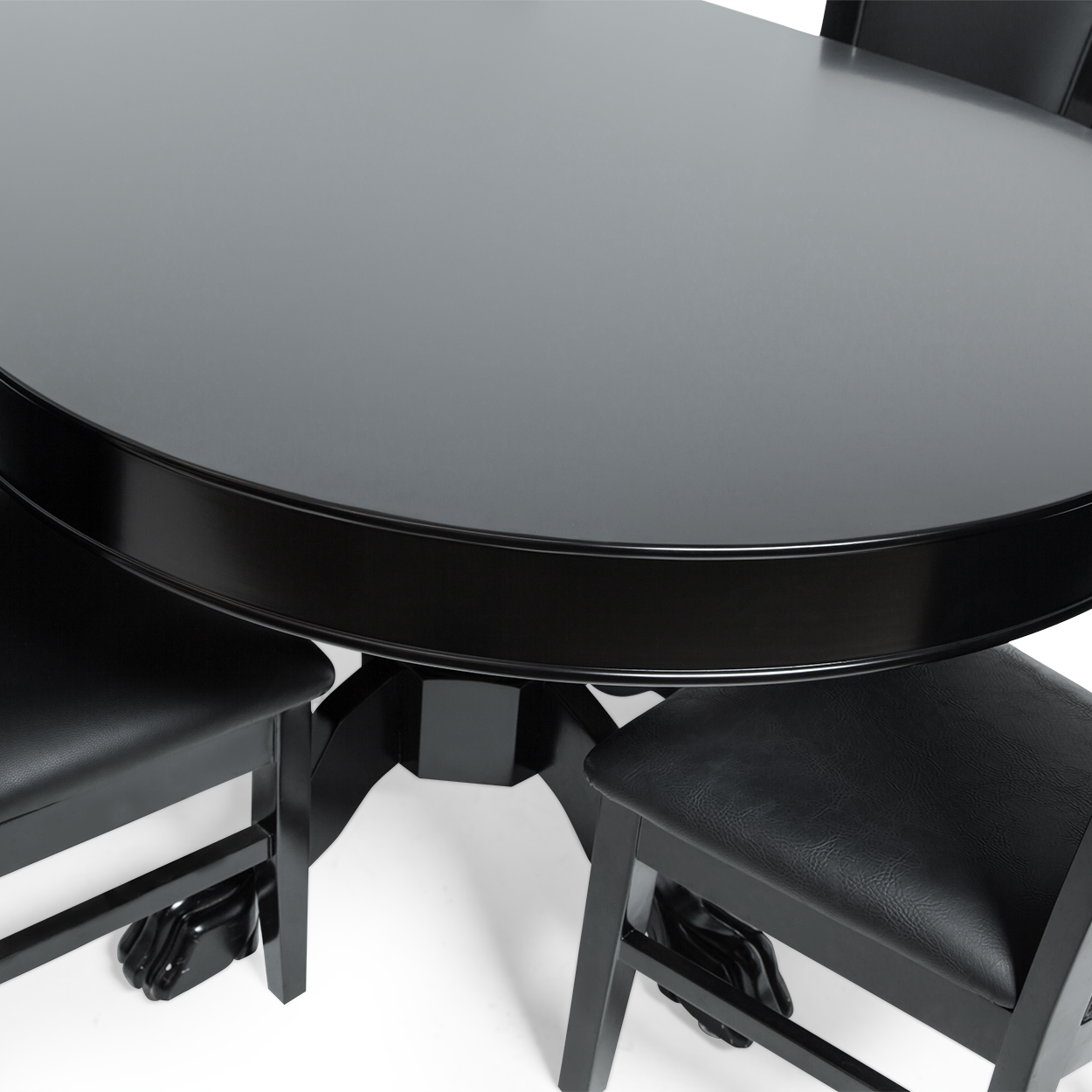 Elite Poker Table Onyx – Luxury Wood Poker Table