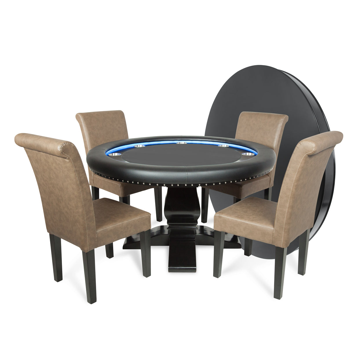 Ginza Poker Table - Black