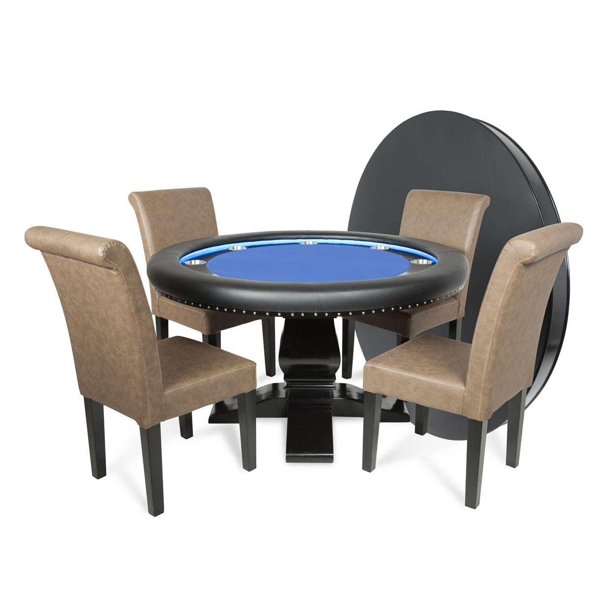 Ginza Poker Table - Black