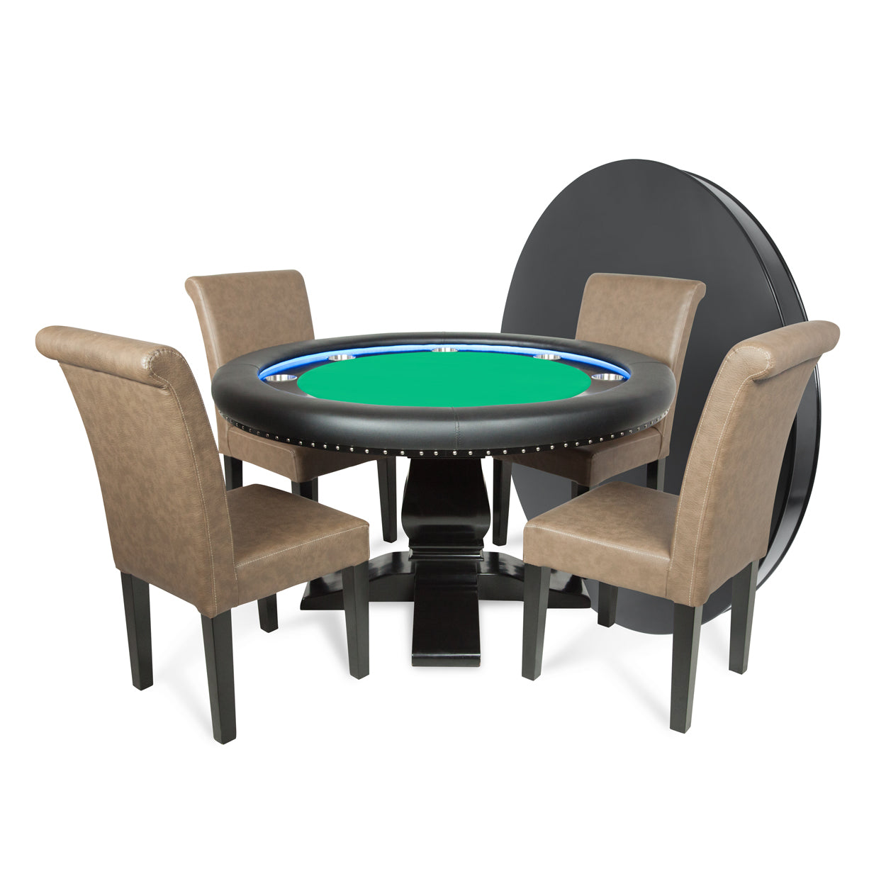 Ginza Poker Table - Black