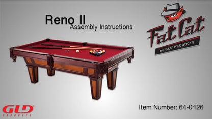 Fat Cat Reno 7.5' Billiard Table