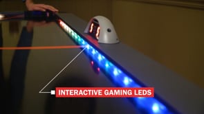 Fat Cat Volt LED Light-Up Air Hockey Table